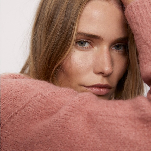 Zara STRAIGHT KNIT SWEATER - Picture 2 of 10